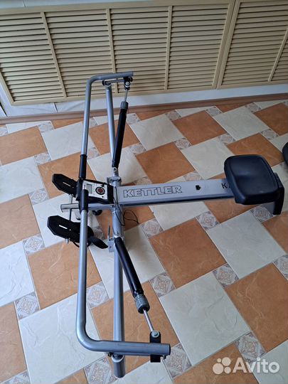 Гребной тренажер kettler, гидравлический