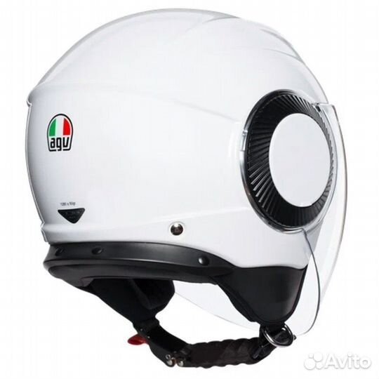 Мотошлем AGV orbyt mono pearl white