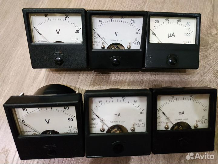 Вольтметры и амперметры