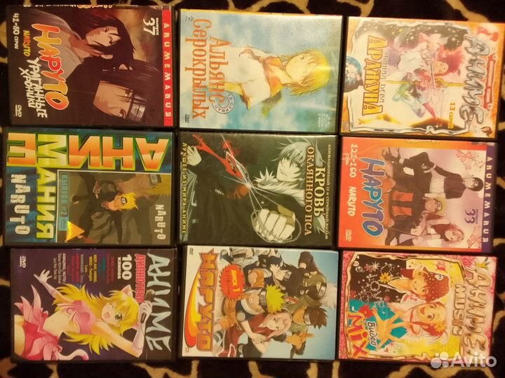Диски с аниме