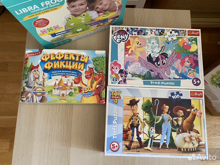 Фефекты фикции, пазлы