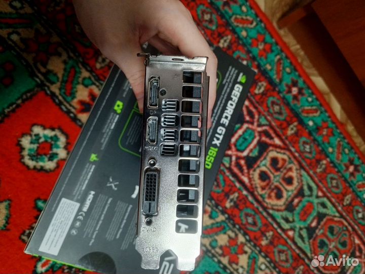 Видеокарта gtx 1650 4gb