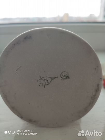 Фарфоровая статуэтка-графин петушок