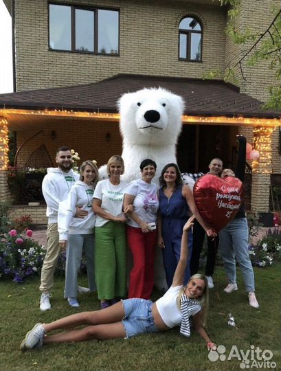 Белый медведь аниматор
