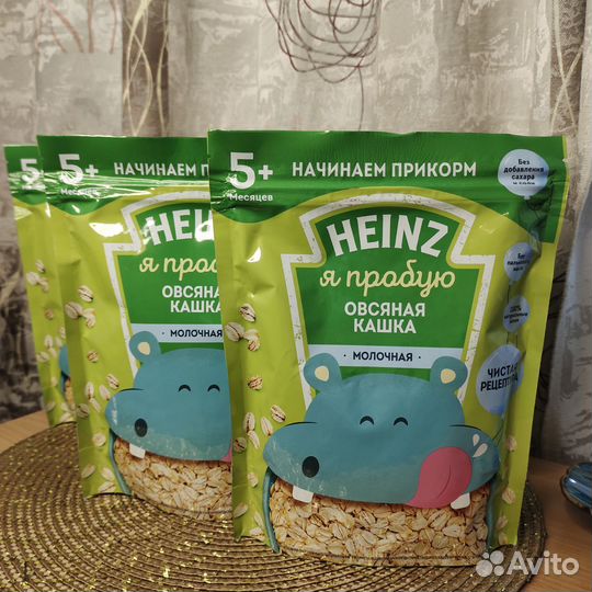 Детские каши, heinz