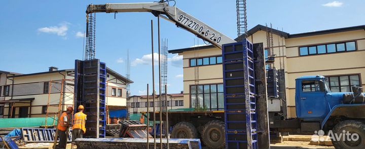 Аренда и услуги манипулятора-вездехода, стрела 8 т, 8 м, борт 10 т, 5 м