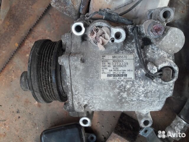 Компрессор кондиционера Ланцер 9