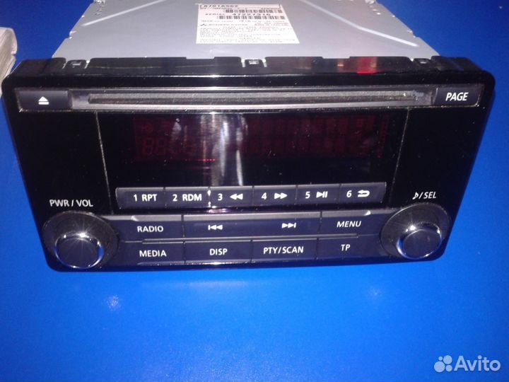 Магнитола Mitsubishi Lancer new с флешкой 870А689