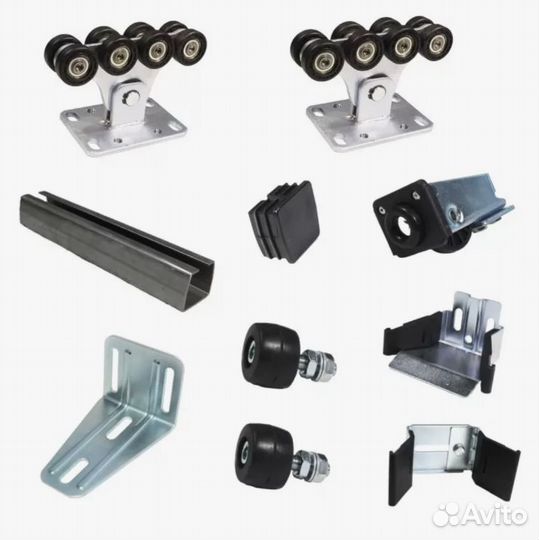 Комплект для откатных ворот неоцинк. ш 5,3 m