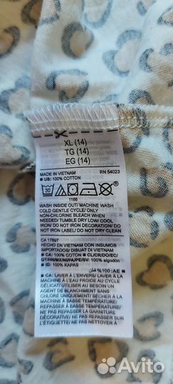 Платье леопардовый принт GAP (old navy) 10-12лет