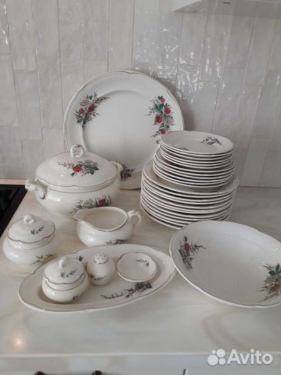 Сервиз столовый Зик Конаково, новый