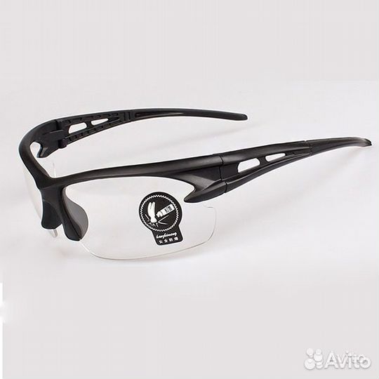 Очки велосипедные новые жёлтые, бесцветные, тёмные