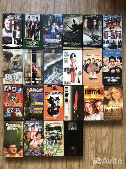 Видеокассеты с записью,оригинальные