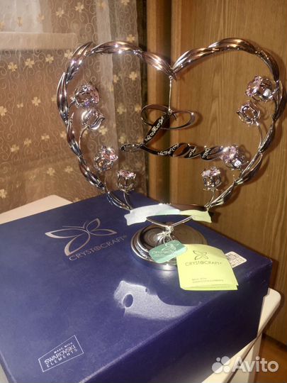 Фигурка новая с кристаллами Svarovski