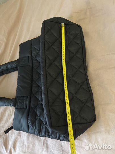 Сумка шопер болонь с синтепоном