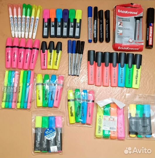 Маркеры и текстовыделители