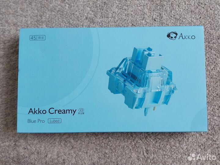 Свитчи akko v3 creamy blue pro