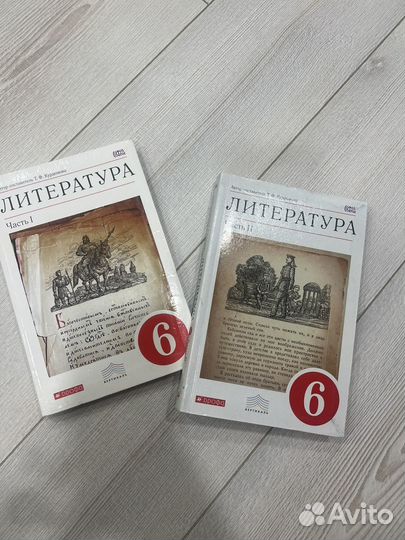 Учебники 6 класс литература