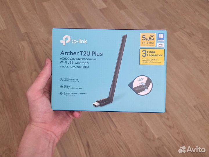 Wi-fi адаптер tp-link archer t2u plus