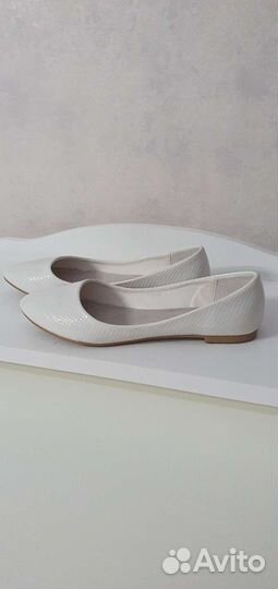 Балетки свадебные