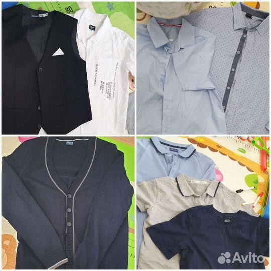 Вещи пакетом на мальчика 146 152