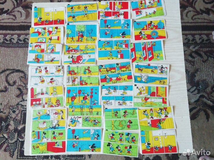 Вкладыши СССР от жвачек