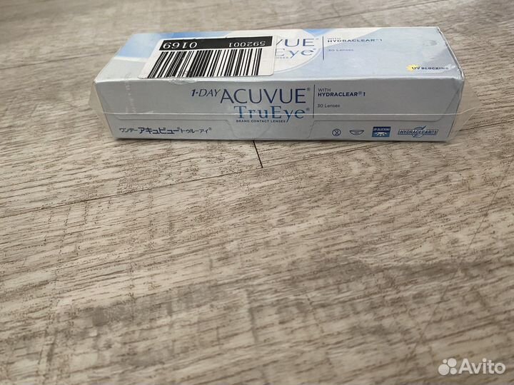 Контактные линзы 1 Day acuvie TruEye