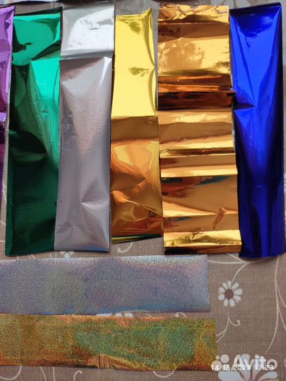 Фольга переводная для ногтей