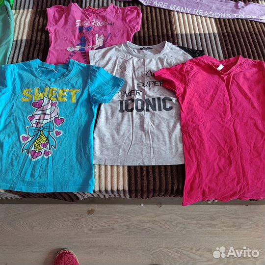 Детская одежда для девочек пакетом 134-146