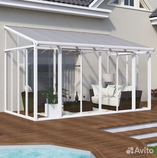 Остекление терассы под заказ