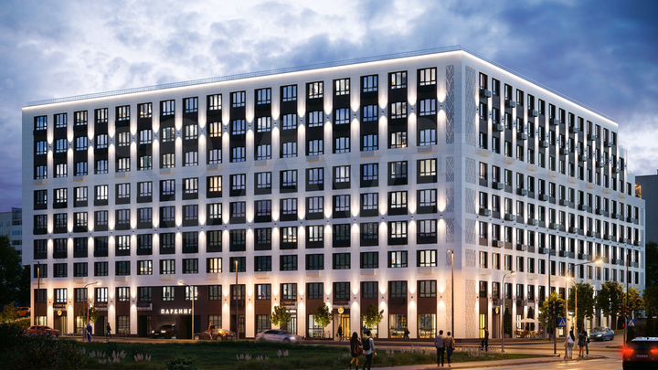 2-к. квартира, 42,5 м², 6/8 эт.