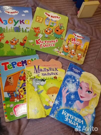 Детские книги игрушки пазлы