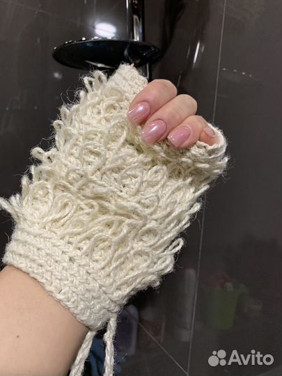 Мочалка из джута натурального