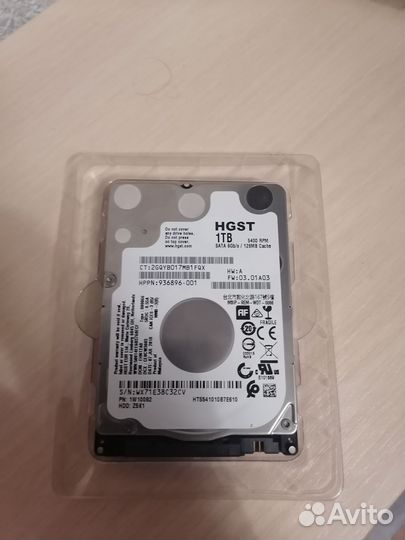 Hgst Hdd 2.5 SATA 1tb