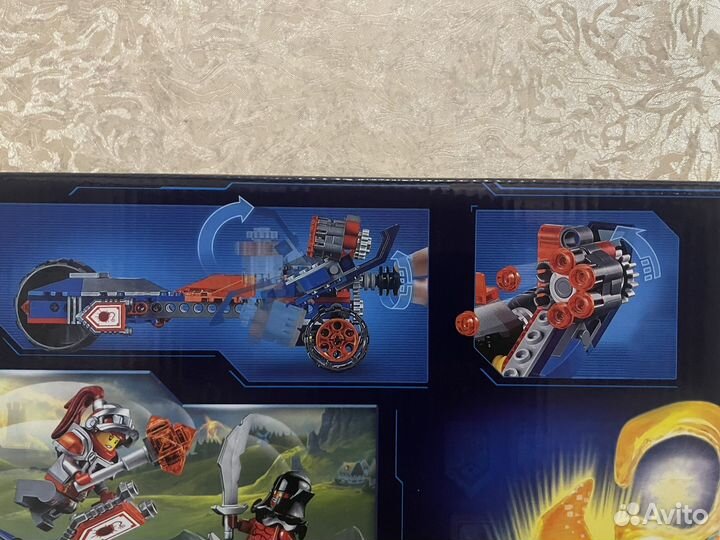 Конструктор Nexo 10516 молниеносная машина Мэйси