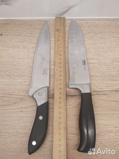 Нож сантоку и шеф нож