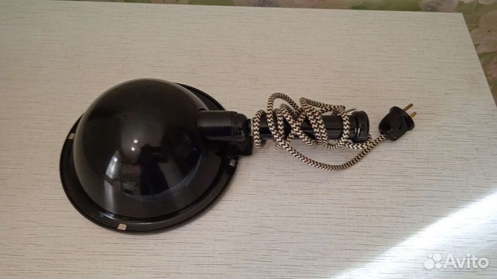 Синяя лампа для прогревания