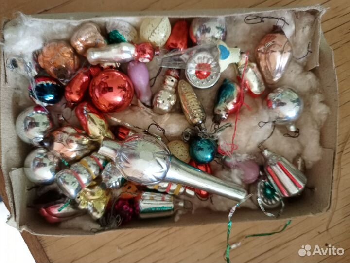 Елочные игрушки СССР