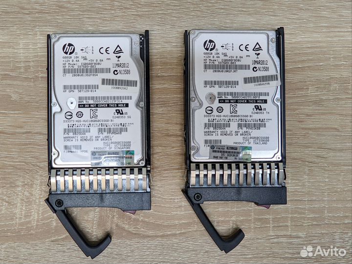 Жесткий диск HP 600GB 2.5''