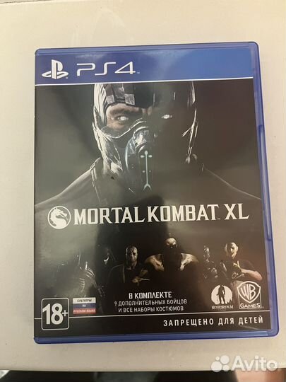 Игра для приставки Mortal kombat xl