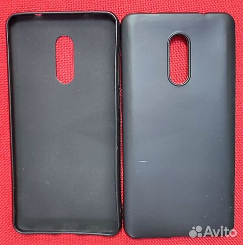 Чехол для Xiaomi Redmi Note 4X (силикон/черный)