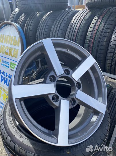 R16 5/139,7 Литой Антрацитовый на Ниву