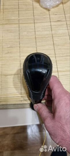 Ручка МКПП кожа с подсветкой