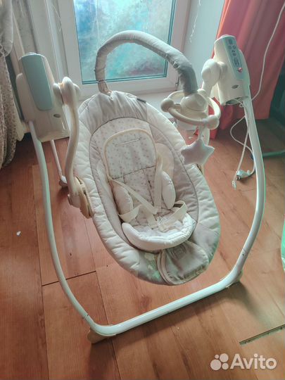 Электрические качели для новорожденных