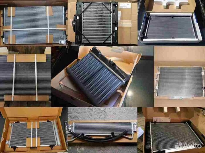 Радиатор hyundai tucson 04-09, KIA sportage 05-10