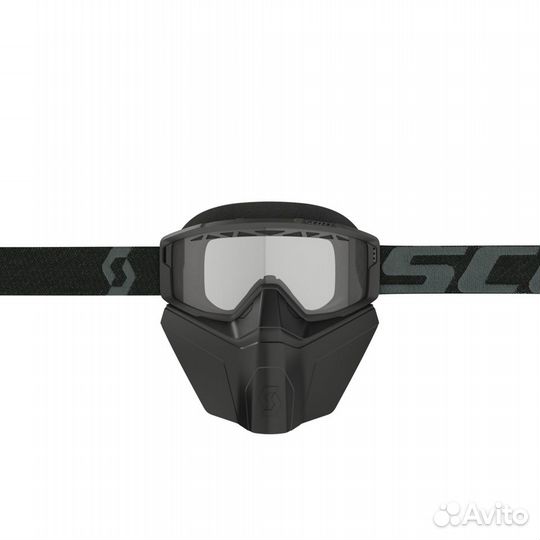 Маска для снегохода Scott с двойной линзой