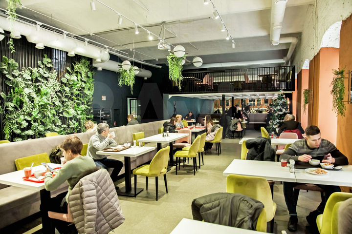 Столовая в бц, готовый арендный бизнес 343 м²