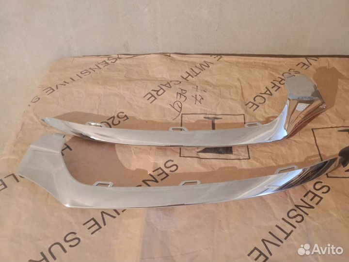 Хром боковой на Мерседес W205