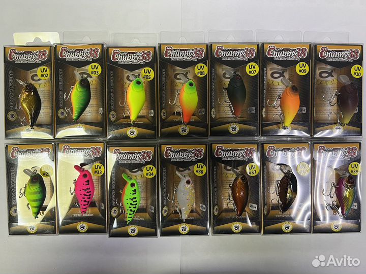 Воблеры Chubby 38 Реплика