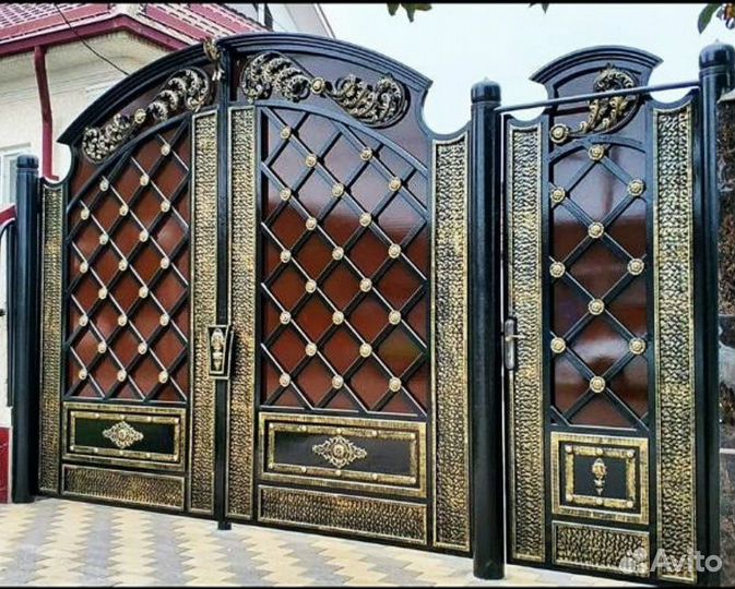 Кованные ворота